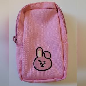 BT21 Cooky Pink Pouch BTS LIKE NEW